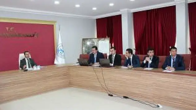 Erciş'te Değerlendirme Toplantısı