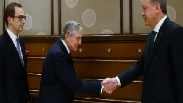 Koç ailesi Erdoğan'ı ziyaret etti