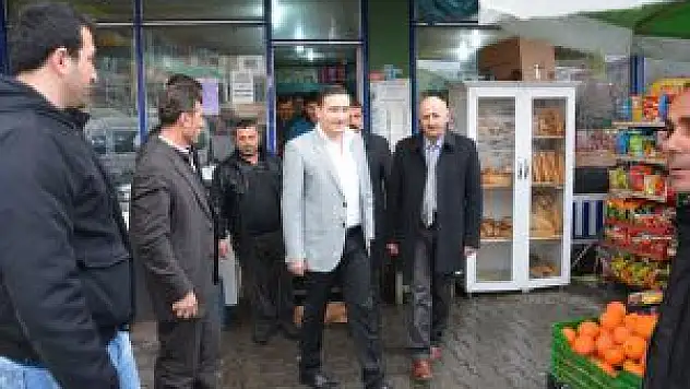 Güroymak Kaymakamı Eligül'den Esnaflara Ziyaret