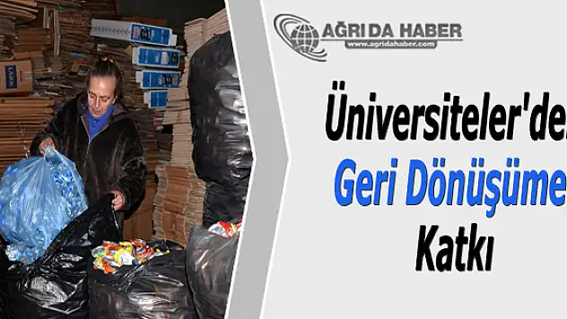 A.İ.Ç.Ü Eğitim Fakültesi Geri Dönüşüme Katkı'da Bulundu