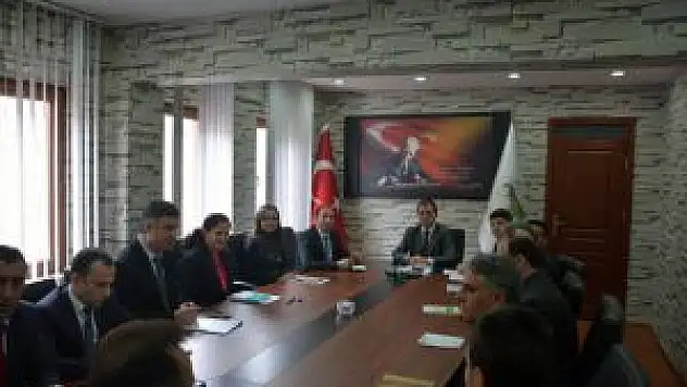 Kars İl Özel İdaresinde Birim Müdürleri Toplantısı