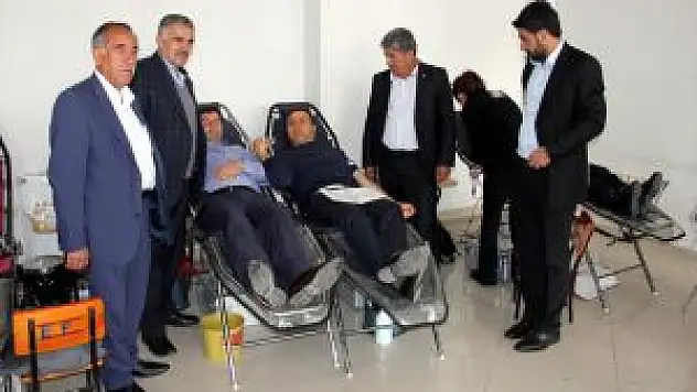 Malatya'da Kan Bağışı Kampanyası