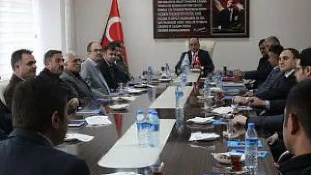 Özalp'te İstişare Toplantısı