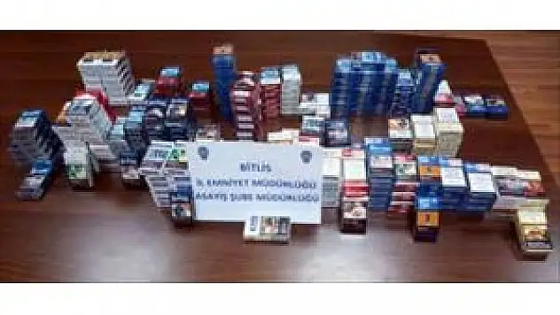 Bitlis'te İş Yerinden Hırsızlık 400 paket sigara çaldılar