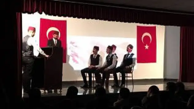 Van'ın Özalp ilçesinde İstiklal Marşı'nın Kabulü Ve Mehmet Akif Ersoy'u Anma Günü