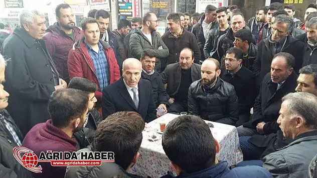 Ak Parti Ağrı Teşkilatı Esnaf Ziyaretlerini Sıklaştırdı