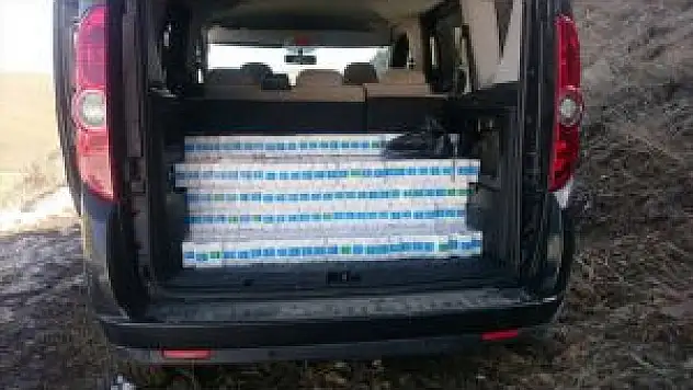 Erzincan'da 10 Bin Paket Kaçak Sigara Ele Geçirildi