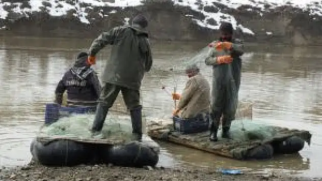 Murat Nehri'nde Balık Avı