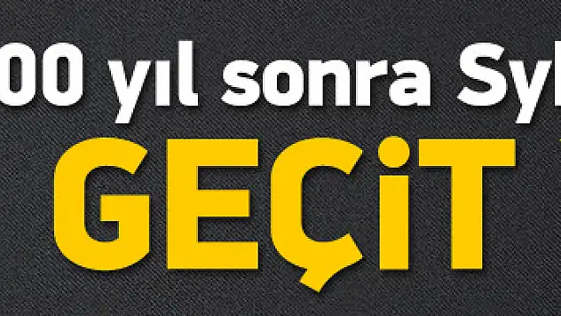 Davutoğlu: 100 yıl sonra Sykes Picot'a izin yok