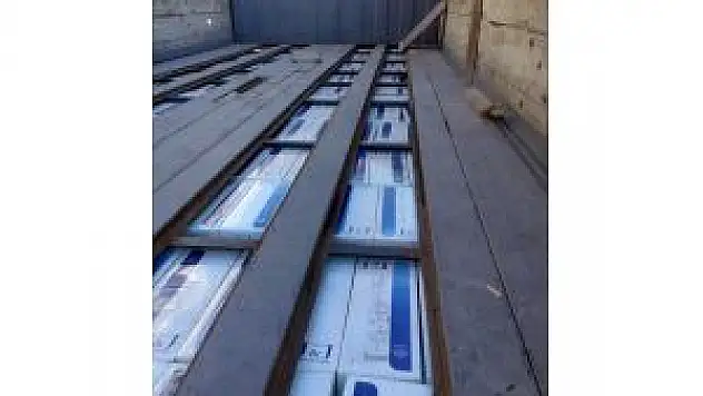 Van'ın Başkale İlçesi'nde Kaçak Sigara Operasyonu