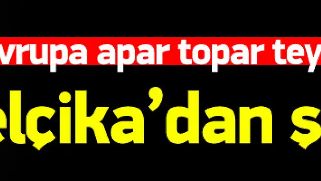 Avrupa teyakkuza geçti! Brüksel'de Teyakkuza Geçti !