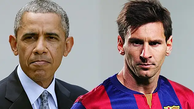 Obama'dan Messi'ye sitem İlginç bir itirafta bulundu ?