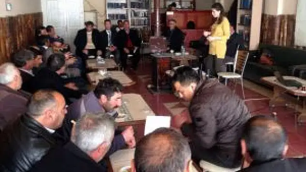 Sarıkamış'ta Çiftçiler Ekim Öncesi Bilgilendirildi