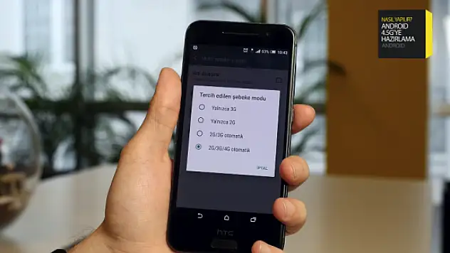 1 Nisan itibarıyla ülkemizde 4.5 G kullanıma açılacak Android 4.5 G Ayarı Yapma