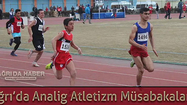 Ağrı'da Analig Atletizm Müsabakaları Yapıldı