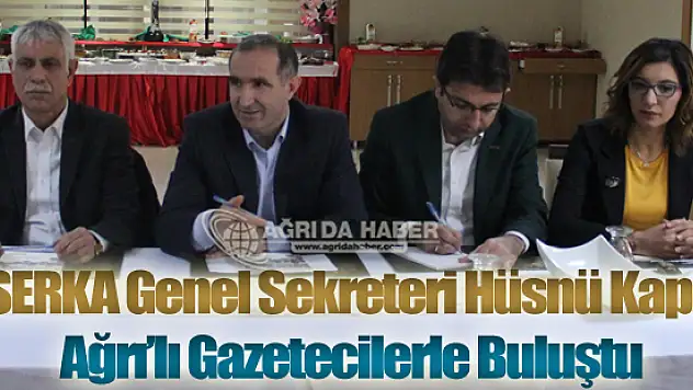 Serhat Kalkınma Ajansı (SERKA) Ağrılı Gazeteciler İle Kahvaltıda Buluştu