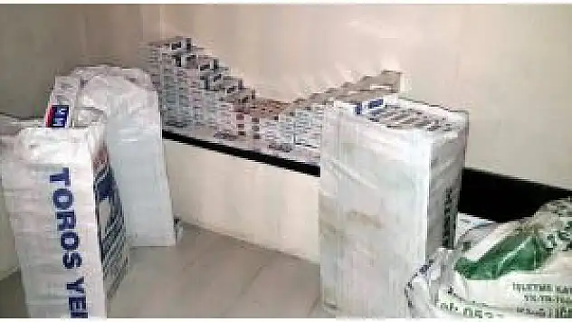 Kars'ta Kaçakçılıkla Mücadele 7 bin kaçak sigara