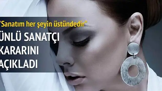 Ebru Gündeş konserlerini iptal etmedi