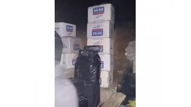 Ağrı'da Kaçak Sigara Operasyonu