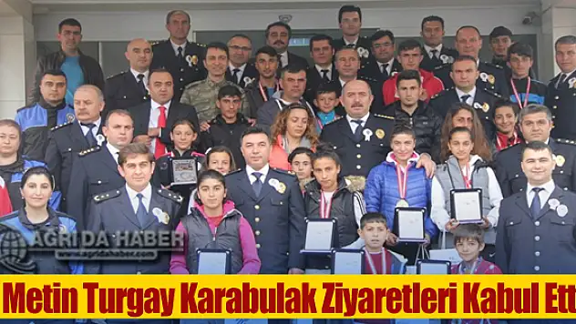 Türk Polis Teşkilatının Kuruluşunun 171. Yılında Metin Turgay Karabulak Ziyaretleri Kabul Etti