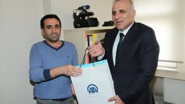Elazığ Valisi Zorluoğlu'ndan Aa'ya Ziyaret