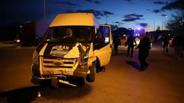 Erzincan'da Trafik Kazası bir kişi yaralı