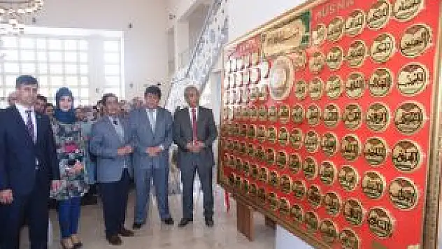 Ahlat'ta 'Karma Hat Sanatları' Sergisi