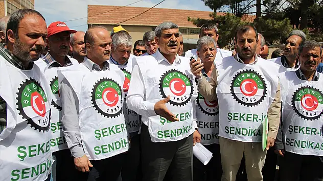 Şeker-İş Malatya Şubesi ücretsiz fazla mesai yapacak