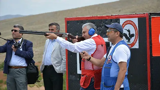 Malatya'da trap atışları yapıldı
