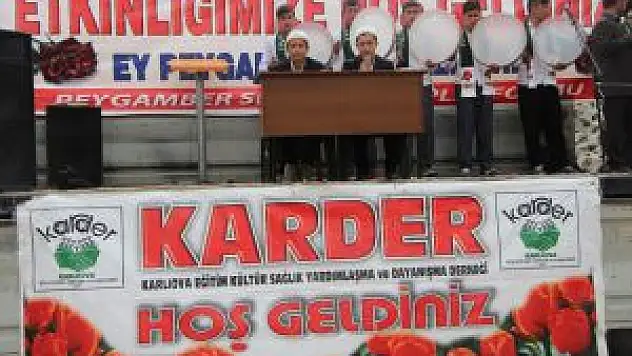 Karlıova'da 'Kutlu Doğum Haftası' Etkinliği