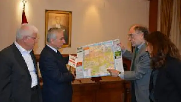 Alman Heyet Malatya Valisi Kamçı'yı Ziyaret Etti