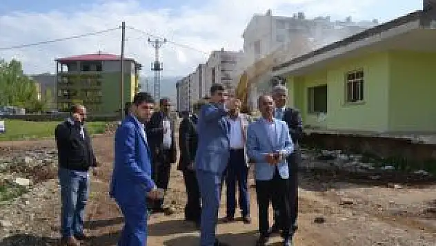 Muş'ta Yol Yapım Çalışmaları