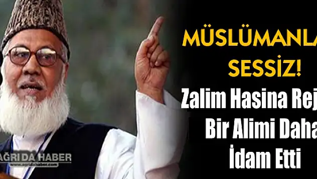 Zalim Hasina Rejimi Mutuir Rahman Nizami'yi İdam Etti