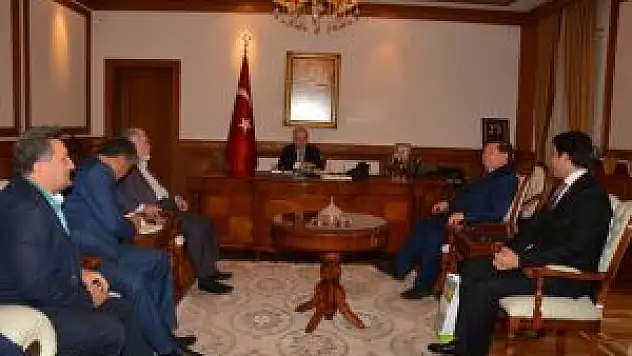 Malatya Valisi Kamçı'ya Ziyaret