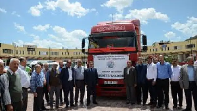 Malatya'dan Suriyelilere Yardım