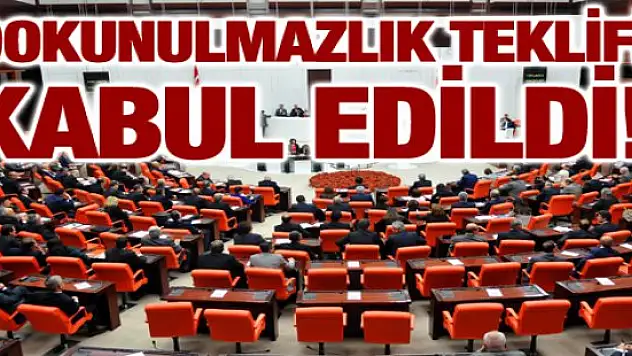 Son dakika Dokunulmazlıklar Kaldırıldı! İşte Detaylar
