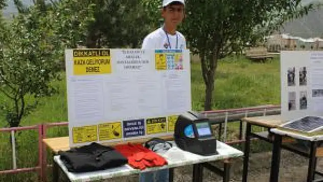 Oltu'da Tübitak Bilim Fuarı Açıldı
