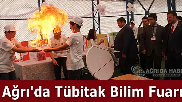 Ağrı'da Tübitak Bilim Fuarı