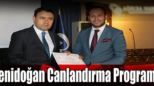 Yenidoğan Canlandırma Programı Sertifika Töreni
