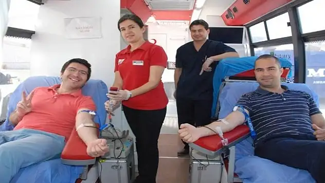 Kan Bağış Kampanyasına Destek