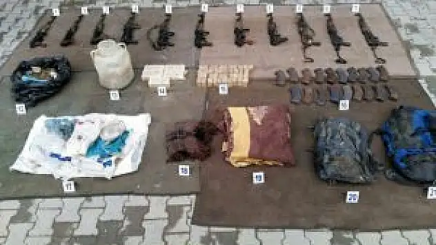Batman'da Pkk'ya Ait Silah Ve Mühimmat Ele Geçirildi