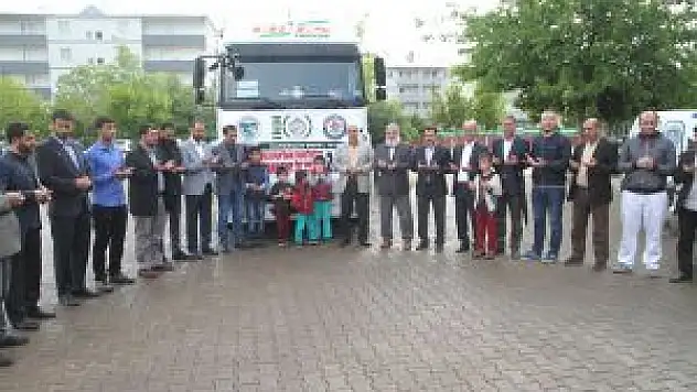 Solhan'dan Suriye'ye Yardım Tır'ı