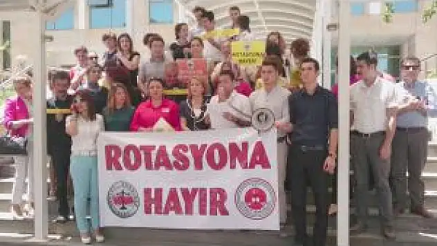Antalya Adliyesi'nde Rotasyon Eylemi