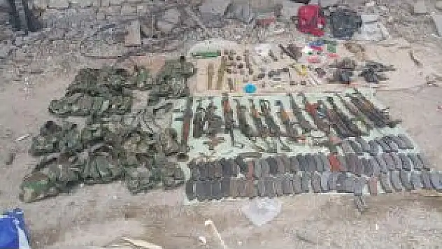 Nusaybin'de Terör Örgütüne Ait Cephanelik Bulundu