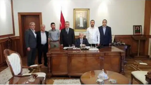 Malatya Valisi Kamçı'ya Veda Ziyareti