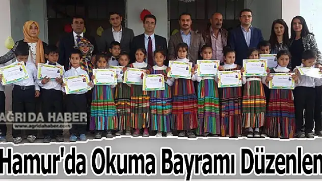 Hamur'da Okuma Bayramı Düzenlendi