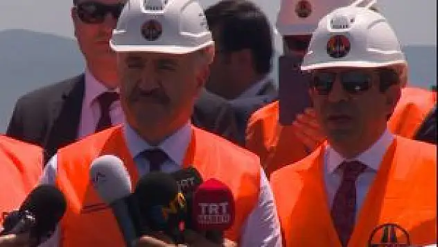 Bakan Arslan: Osmangazi Köprüsü Bayram (Ramazan) Öncesi Hizmete Açılacak