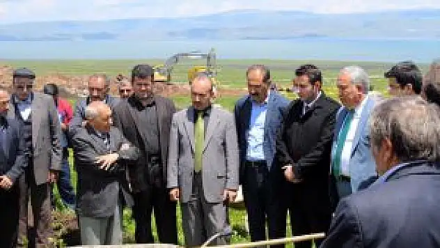 Arpaçay İlçesinde Modern Süt Üretim Tesisinin Temeli Atıldı