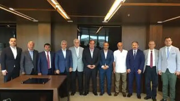 Spor Toto 2 Ve 3. Lig Başkanlarından Demirören'e Ziyaret