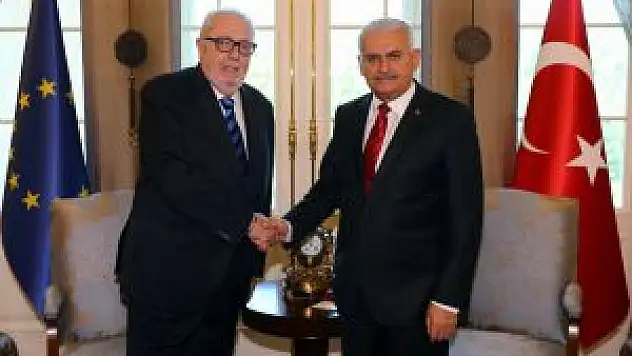 Başbakan Yıldırım, Akpm Başkanı Agramunt'u Kabul Etti